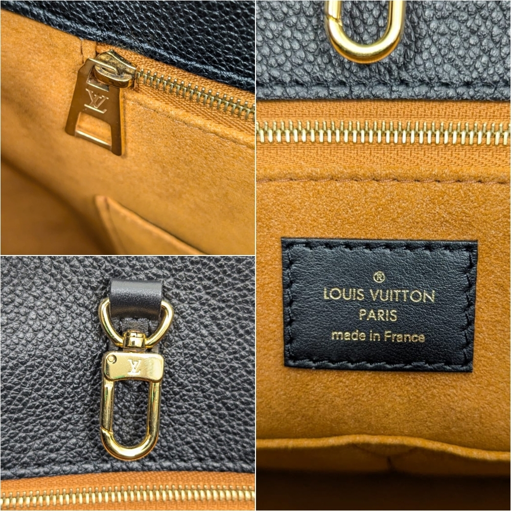 Louis Vuitton Black On The Go GM Bag - CHARM INCLUDED!! - Picture 9 of 16